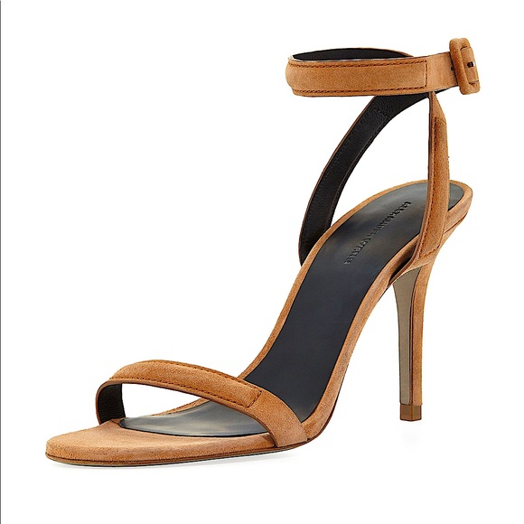 ALEXANDER WANG Antonia Ankle-Wrap Sandal, Beige - Picture 2 of 13